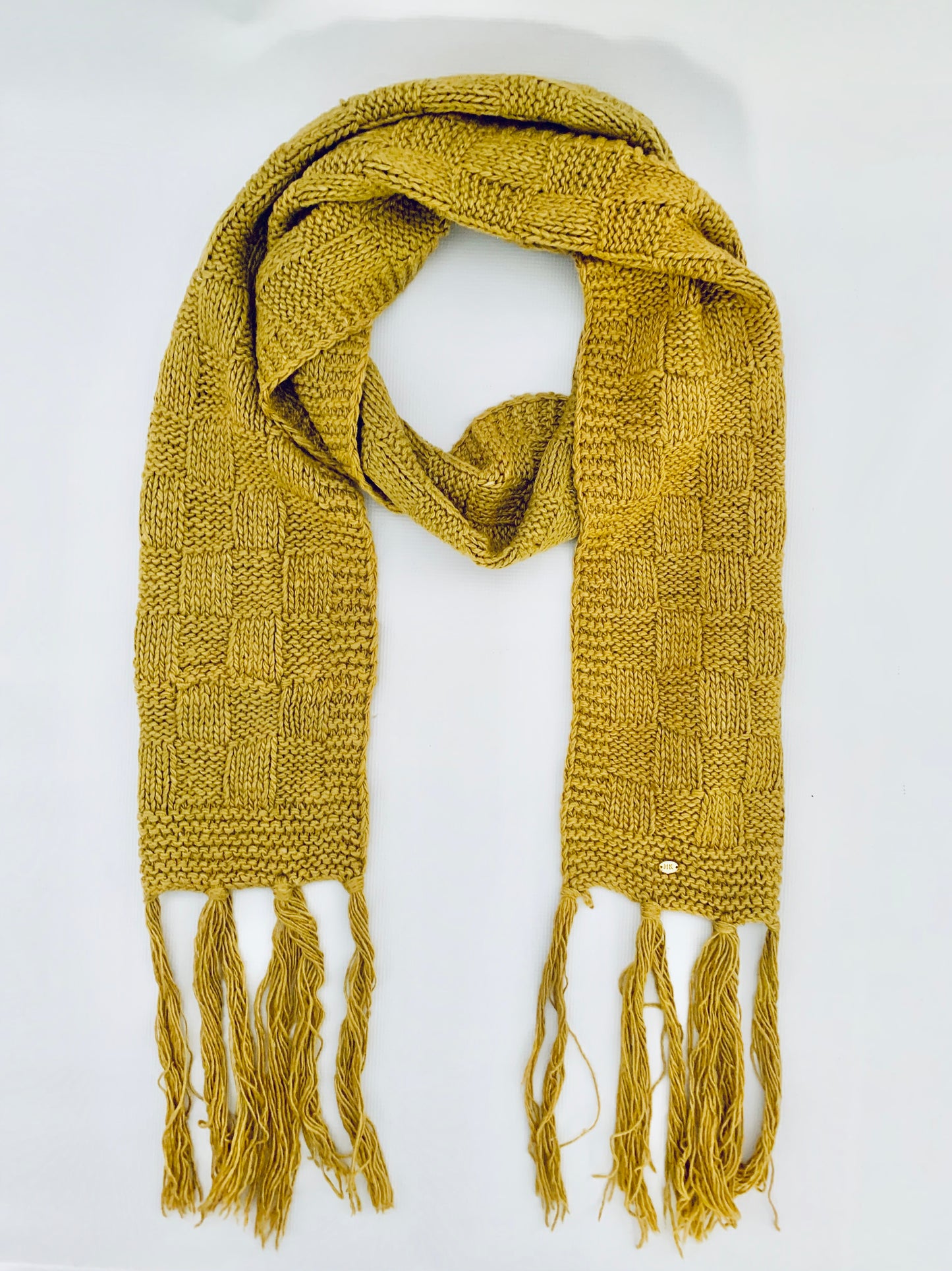 Handmade Personalised Initials Banana Fibre Scarf - Konmay London