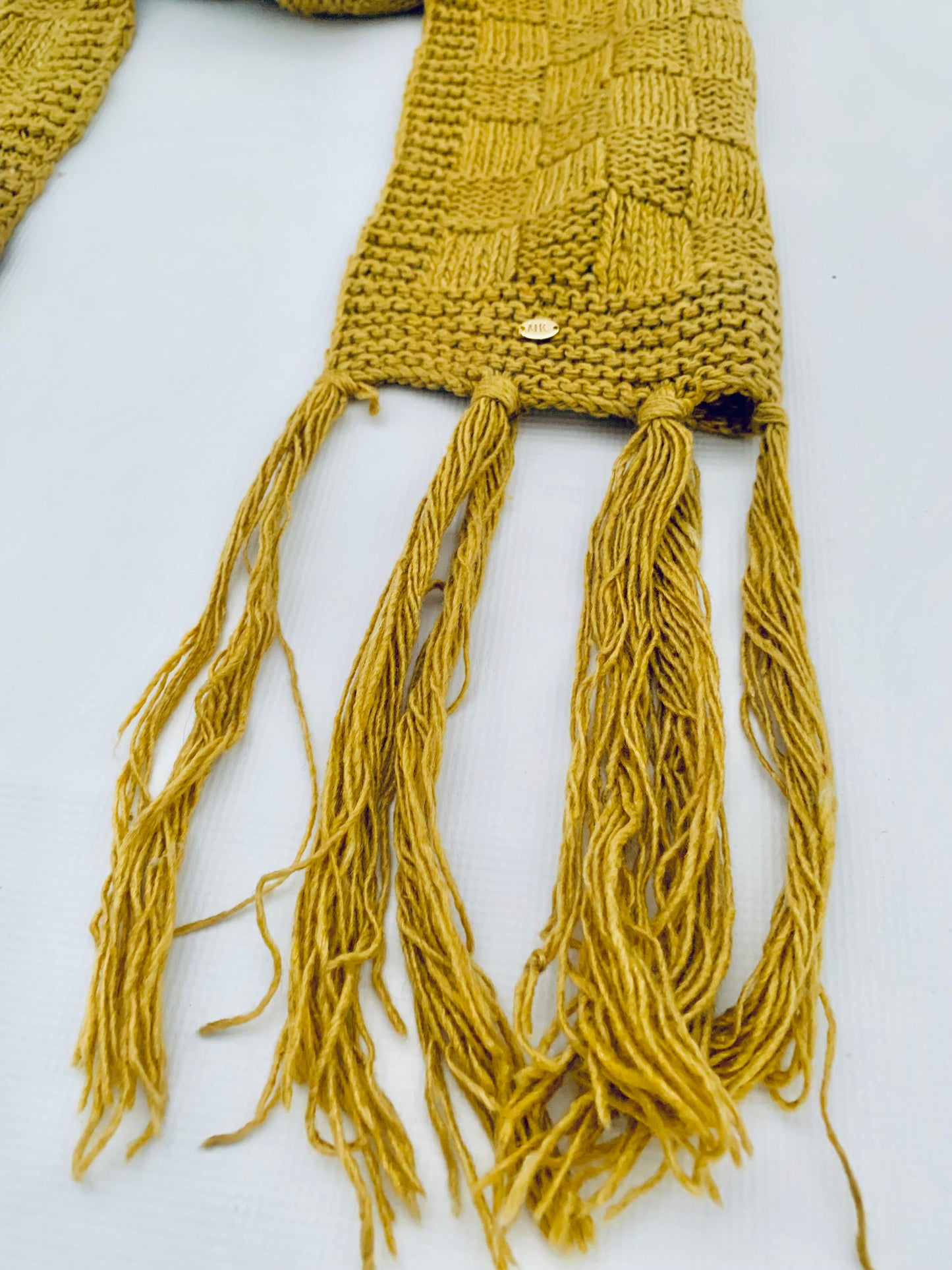 Handmade Personalised Initials Banana Fibre Scarf - Konmay London