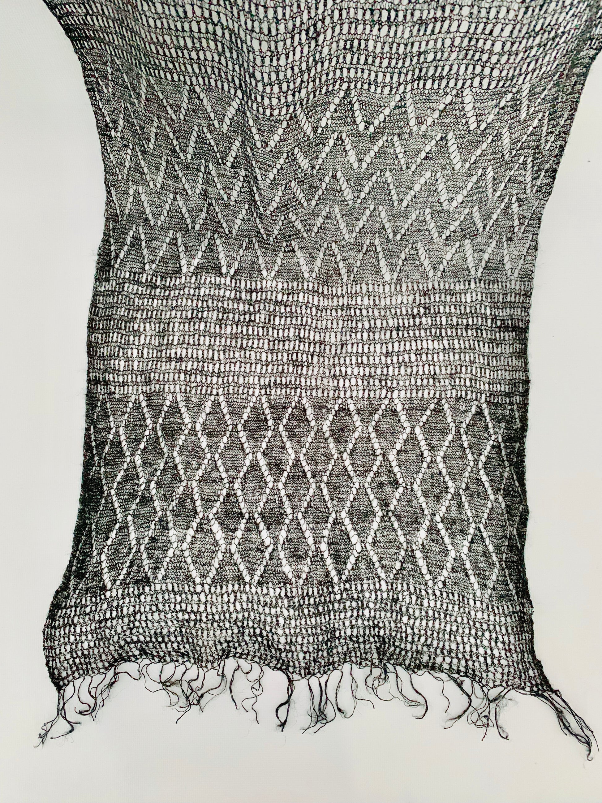 Handmade Personalised Initials Nettle Scarf - Konmay London