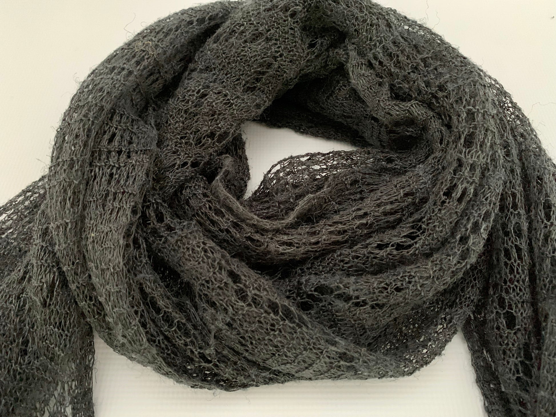 Handmade Personalised Initials Nettle Scarf - Konmay London