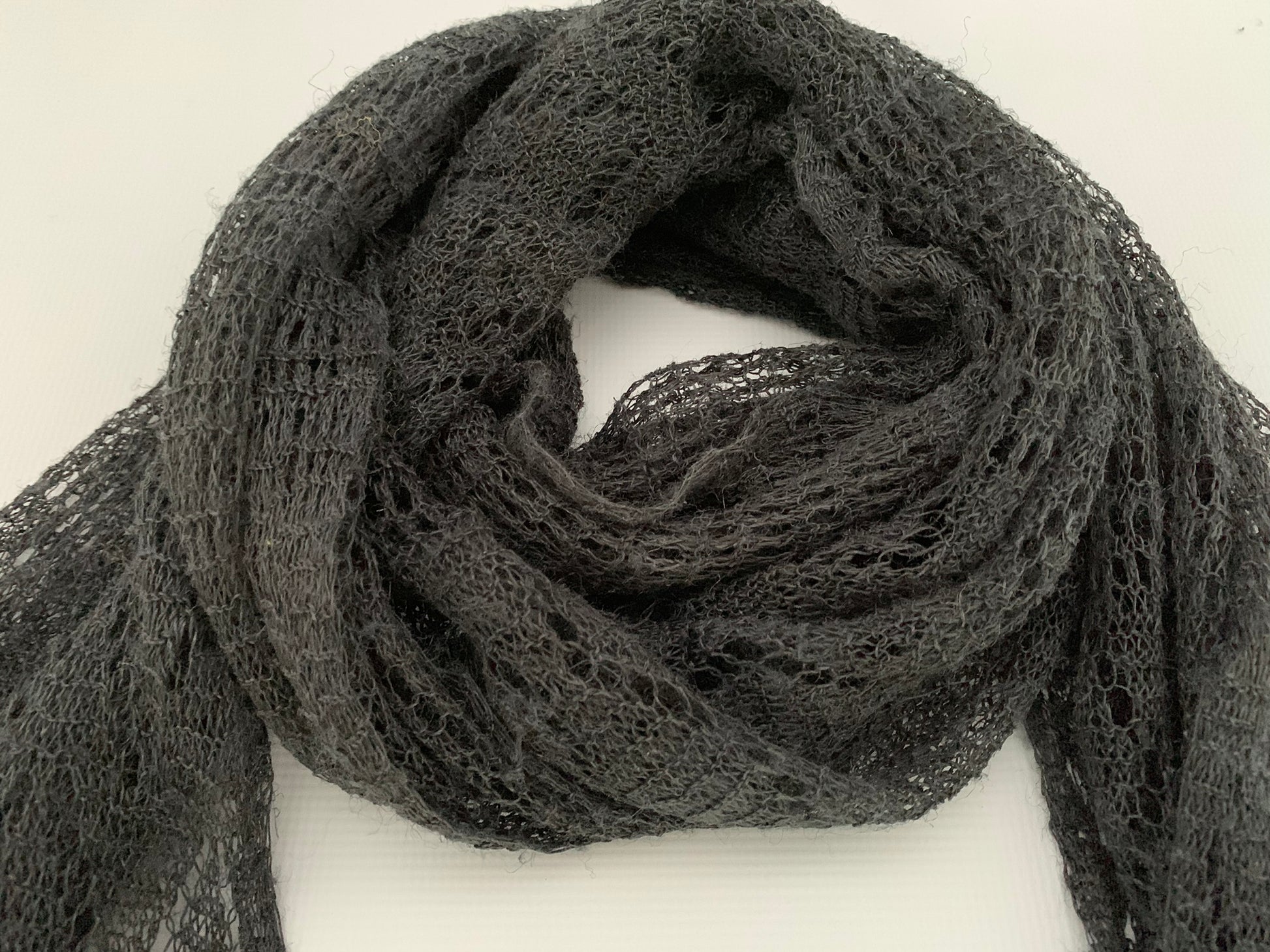 Handmade Personalised Initials Nettle Scarf - Konmay London