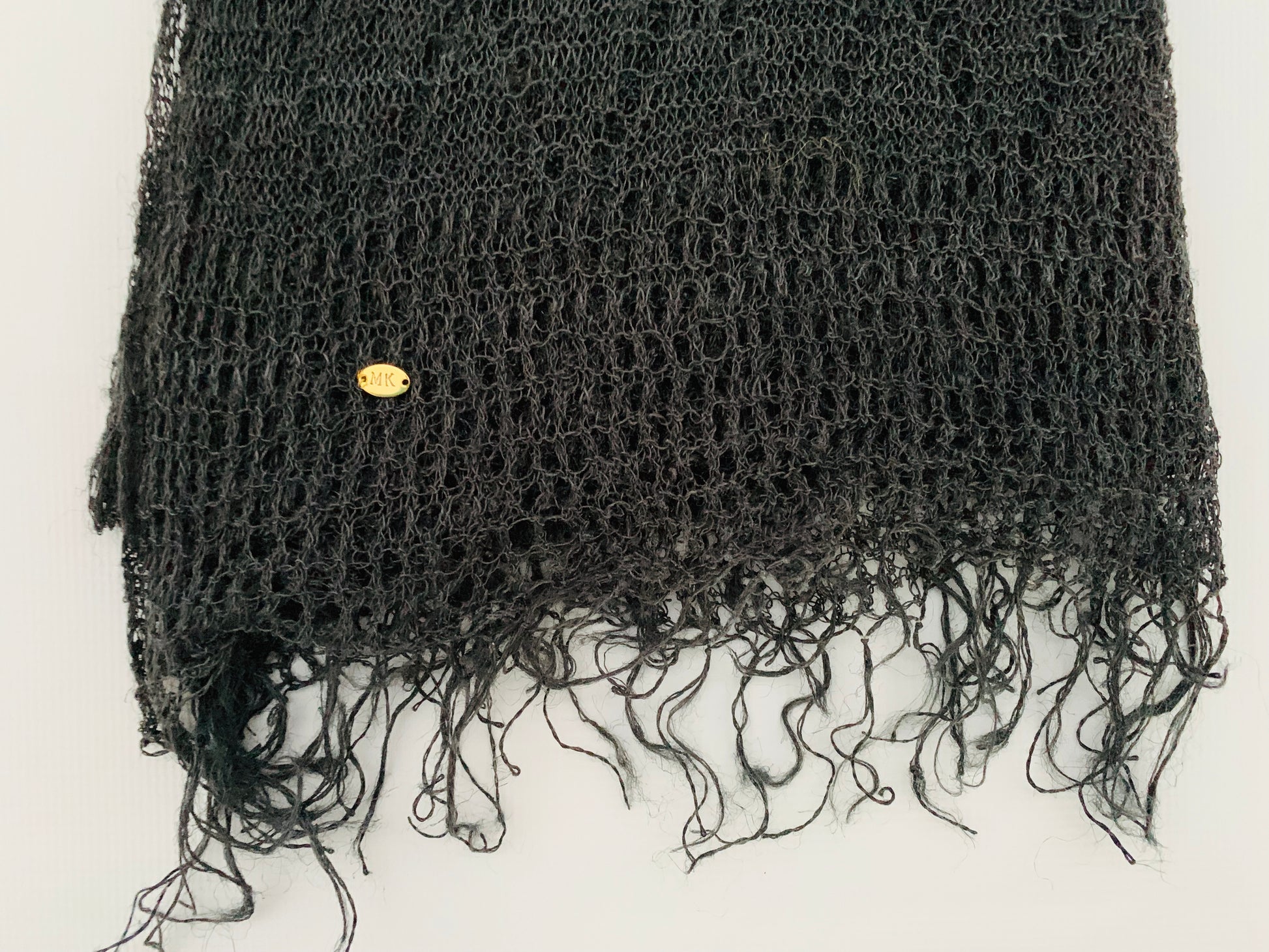 Handmade Personalised Initials Nettle Scarf - Konmay London