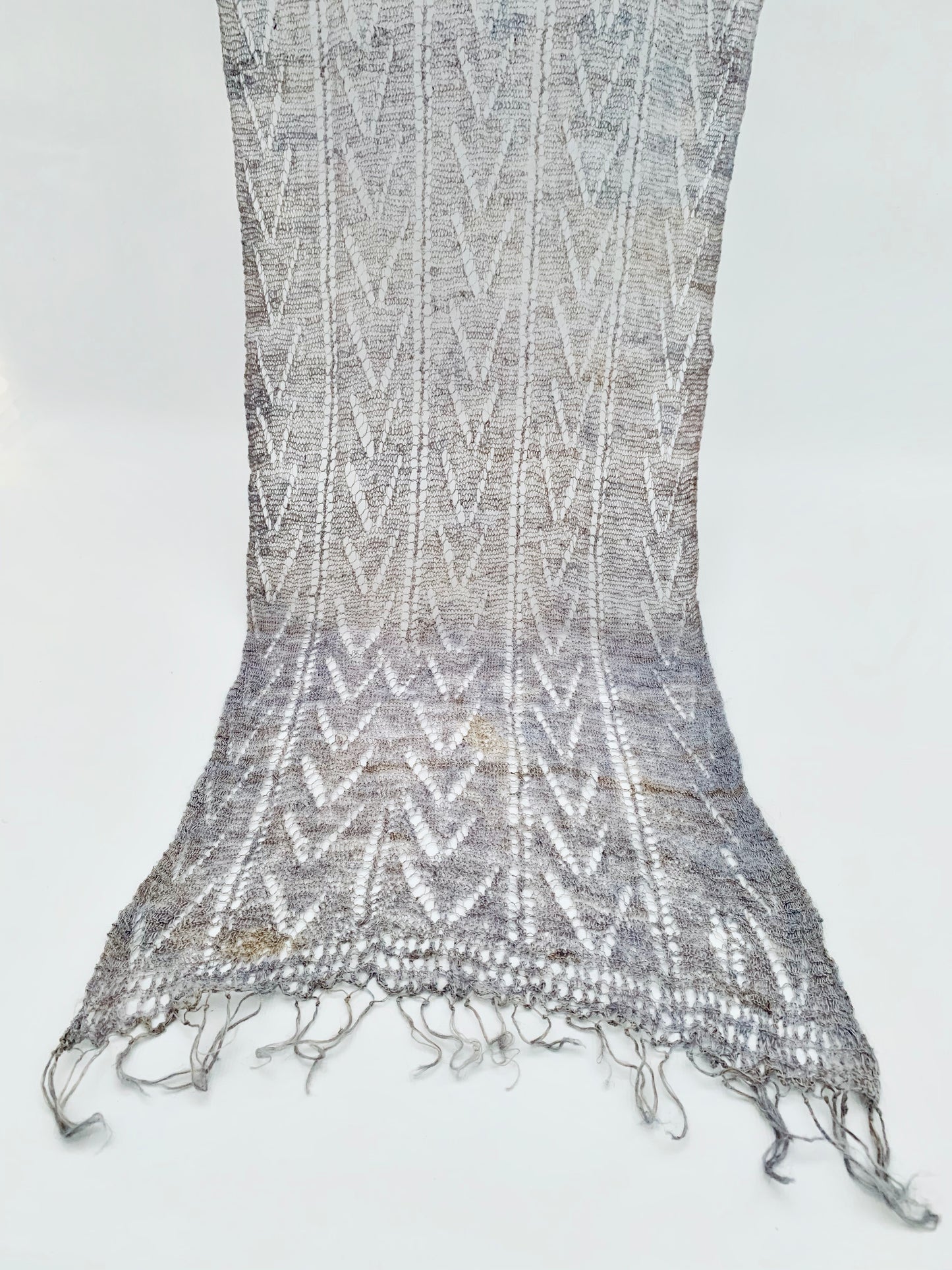 Handmade Personalised Initials Nettle Scarf - Konmay London