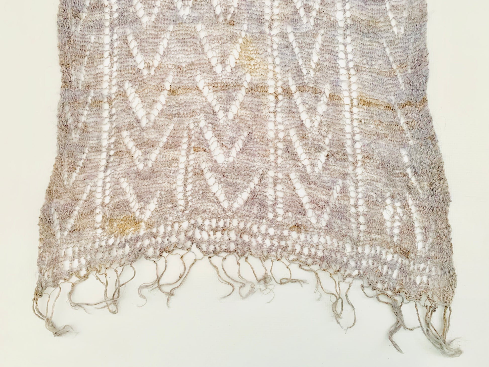 Handmade Personalised Initials Nettle Scarf - Konmay London