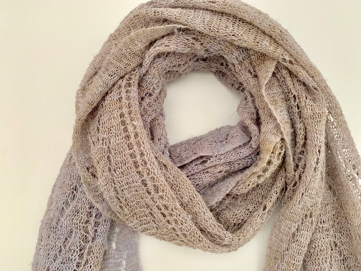 Handmade Personalised Initials Nettle Scarf - Konmay London