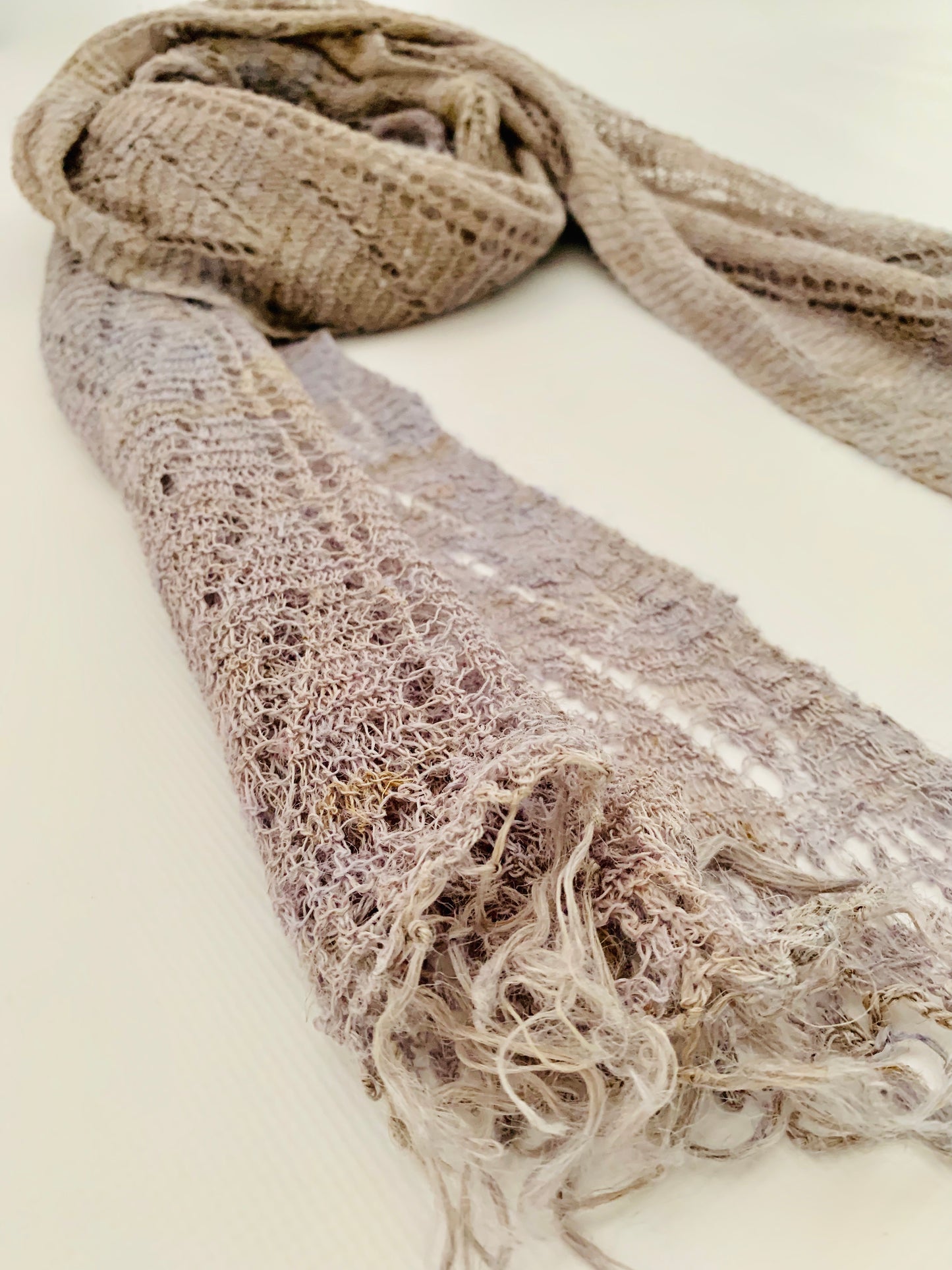 Handmade Personalised Initials Nettle Scarf - Konmay London