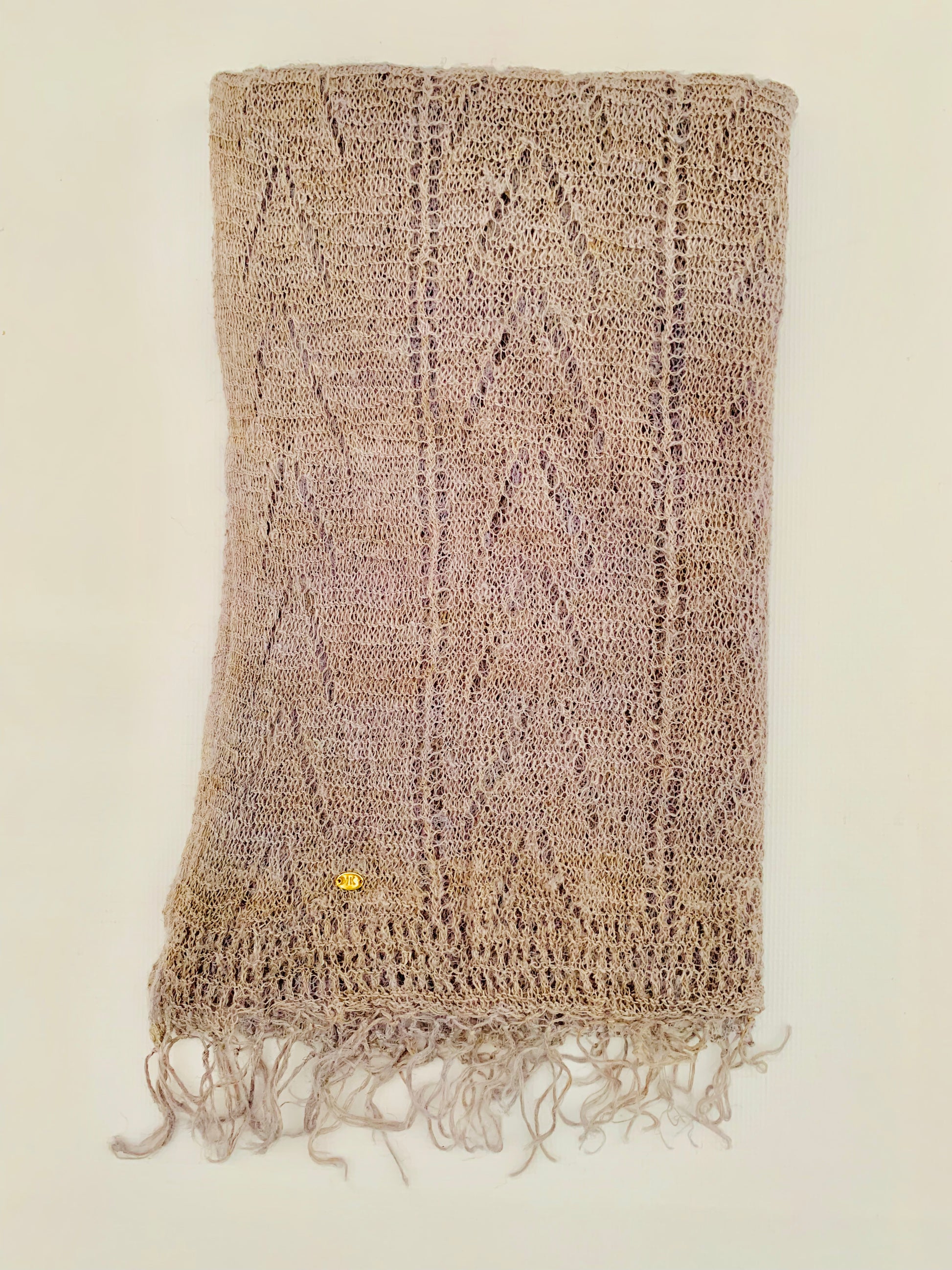 Handmade Personalised Initials Nettle Scarf - Konmay London