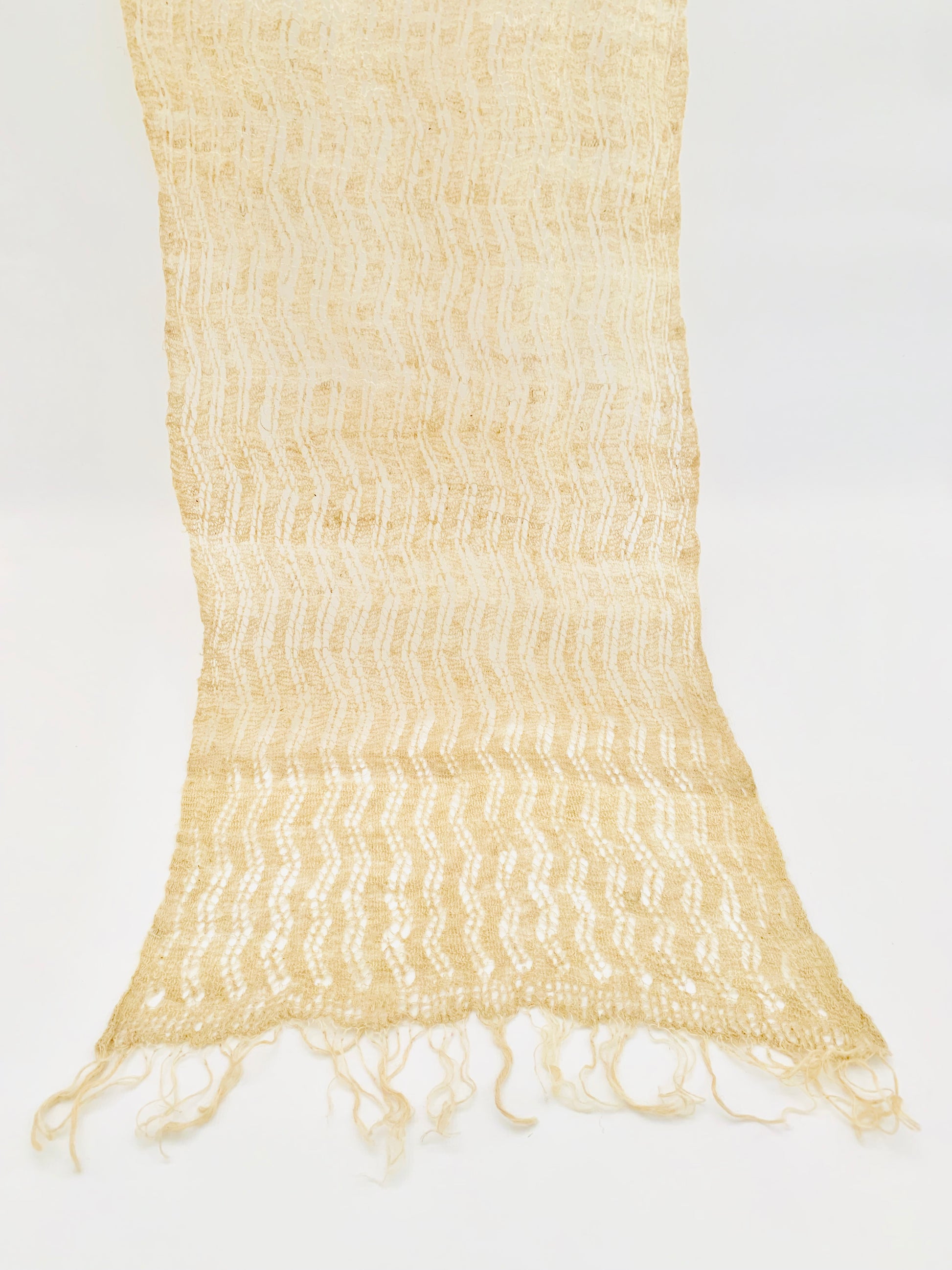 Handmade Personalised Initials Nettle Scarf - Konmay London