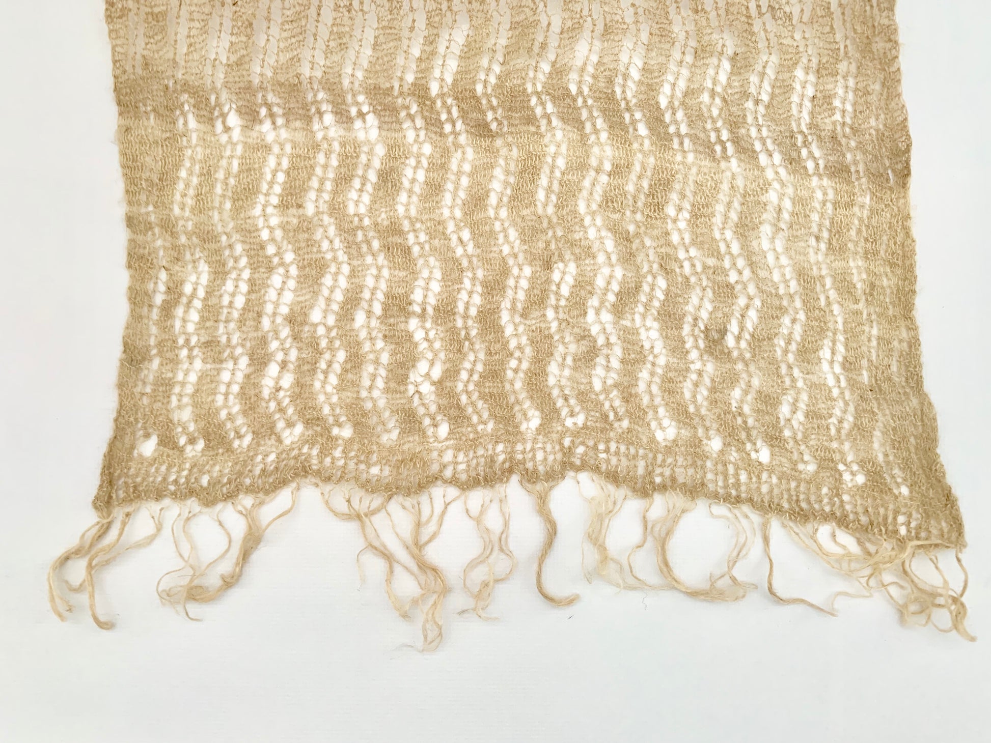 Handmade Personalised Initials Nettle Scarf - Konmay London