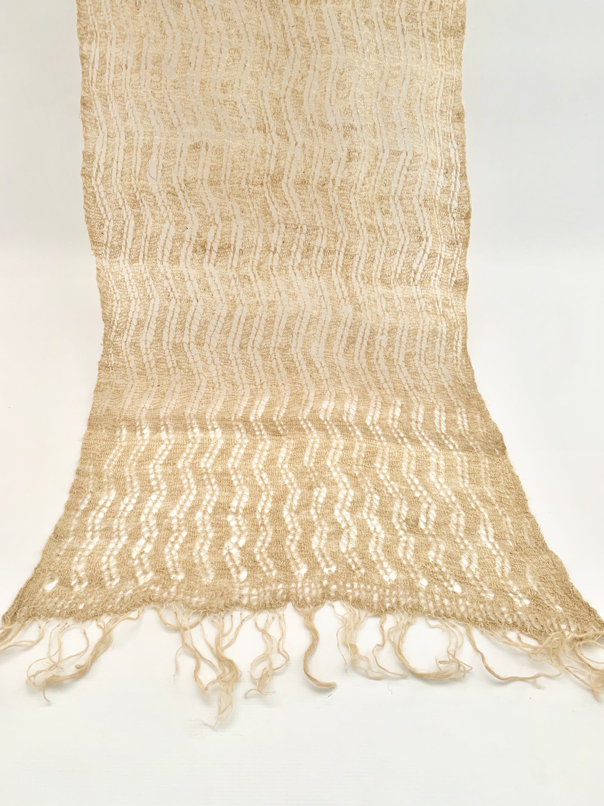 Handmade Personalised Initials Nettle Scarf - Konmay London