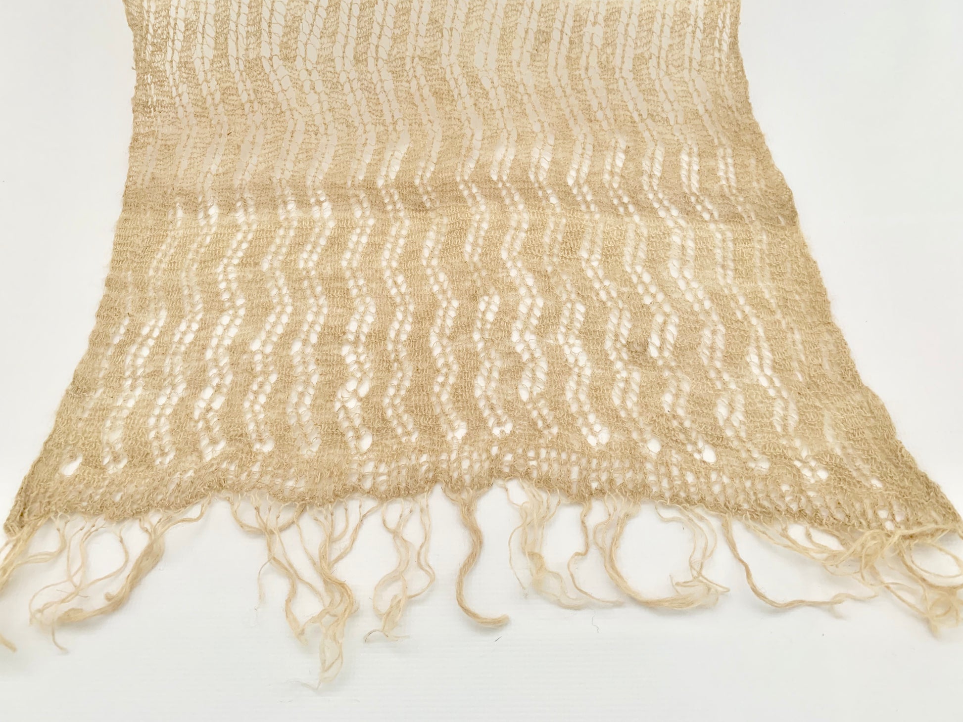 Handmade Personalised Initials Nettle Scarf - Konmay London