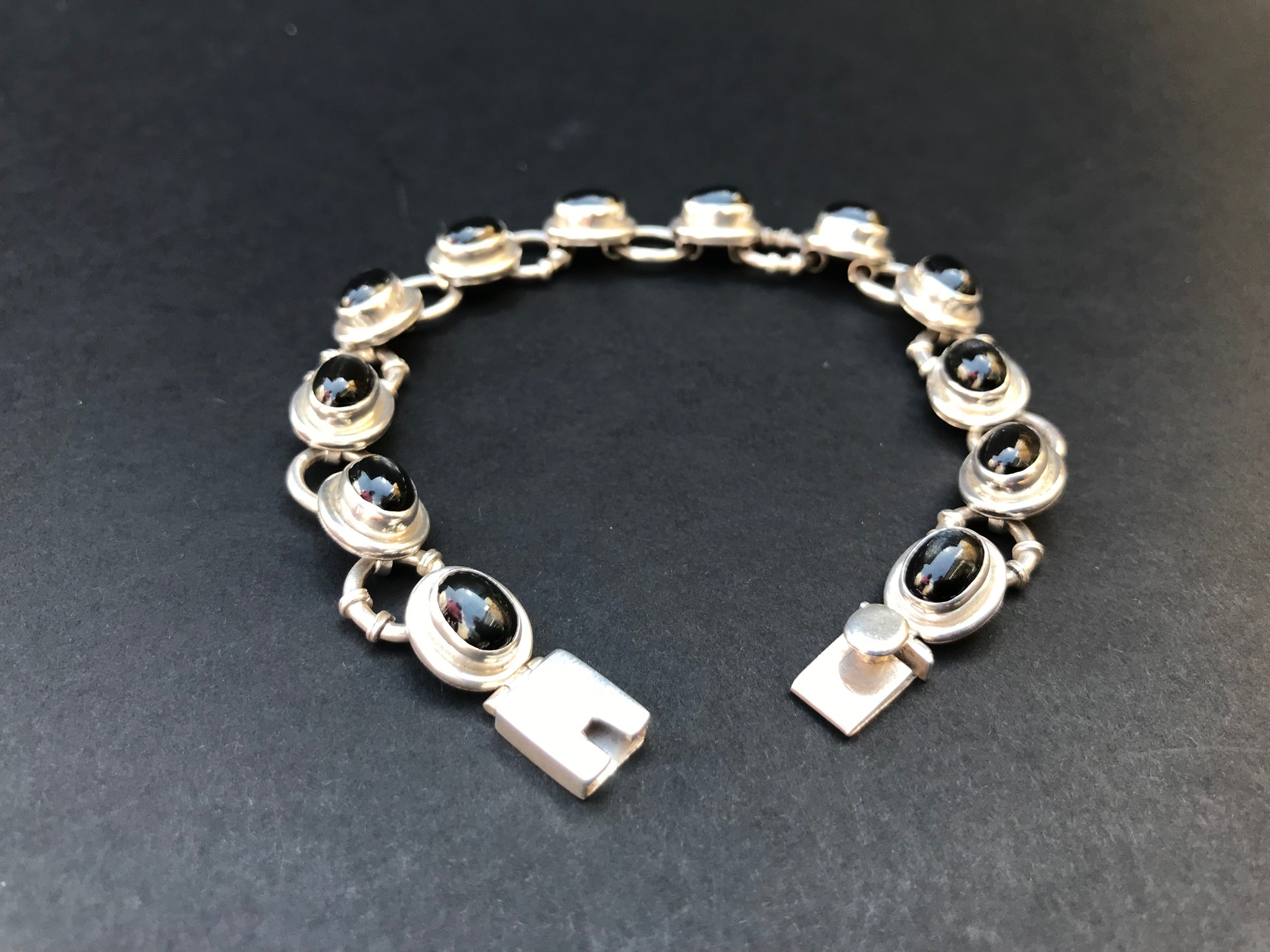 Handmade Bamboo Designed Silver Bracelets - Konmay London