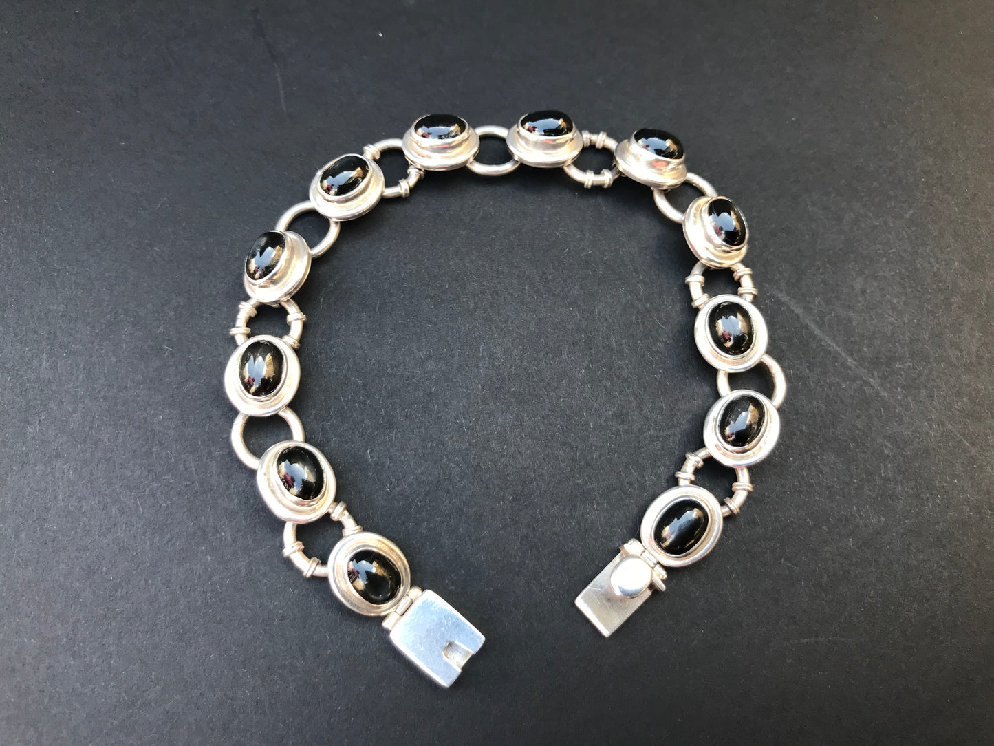 Handmade Bamboo Designed Silver Bracelets - Konmay London