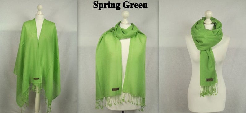 Handmade Personalised Initials 100% Cashmere Scarf - Konmay London