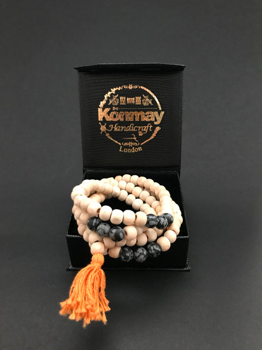 Handmade Tulsi Mala - Konmay London
