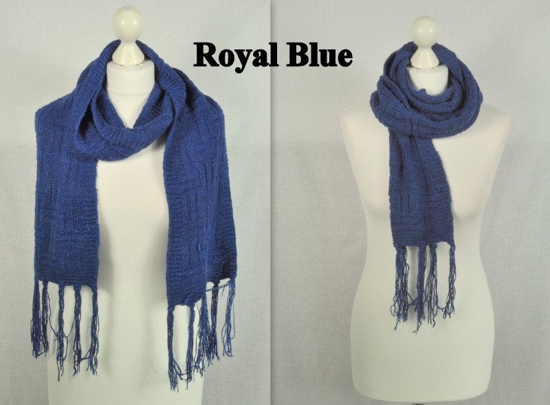 Handmade Personalised Initials Banana Fibre Scarf - Konmay London