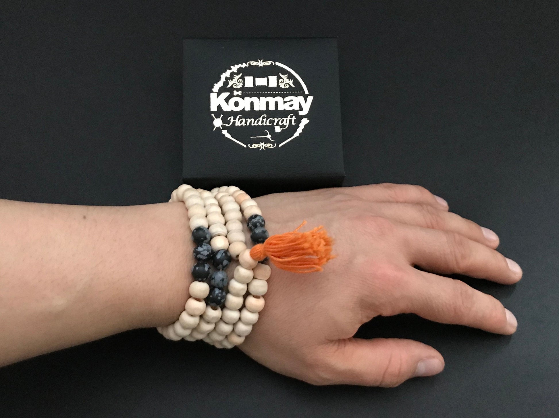 Handmade Tulsi Mala - Konmay London