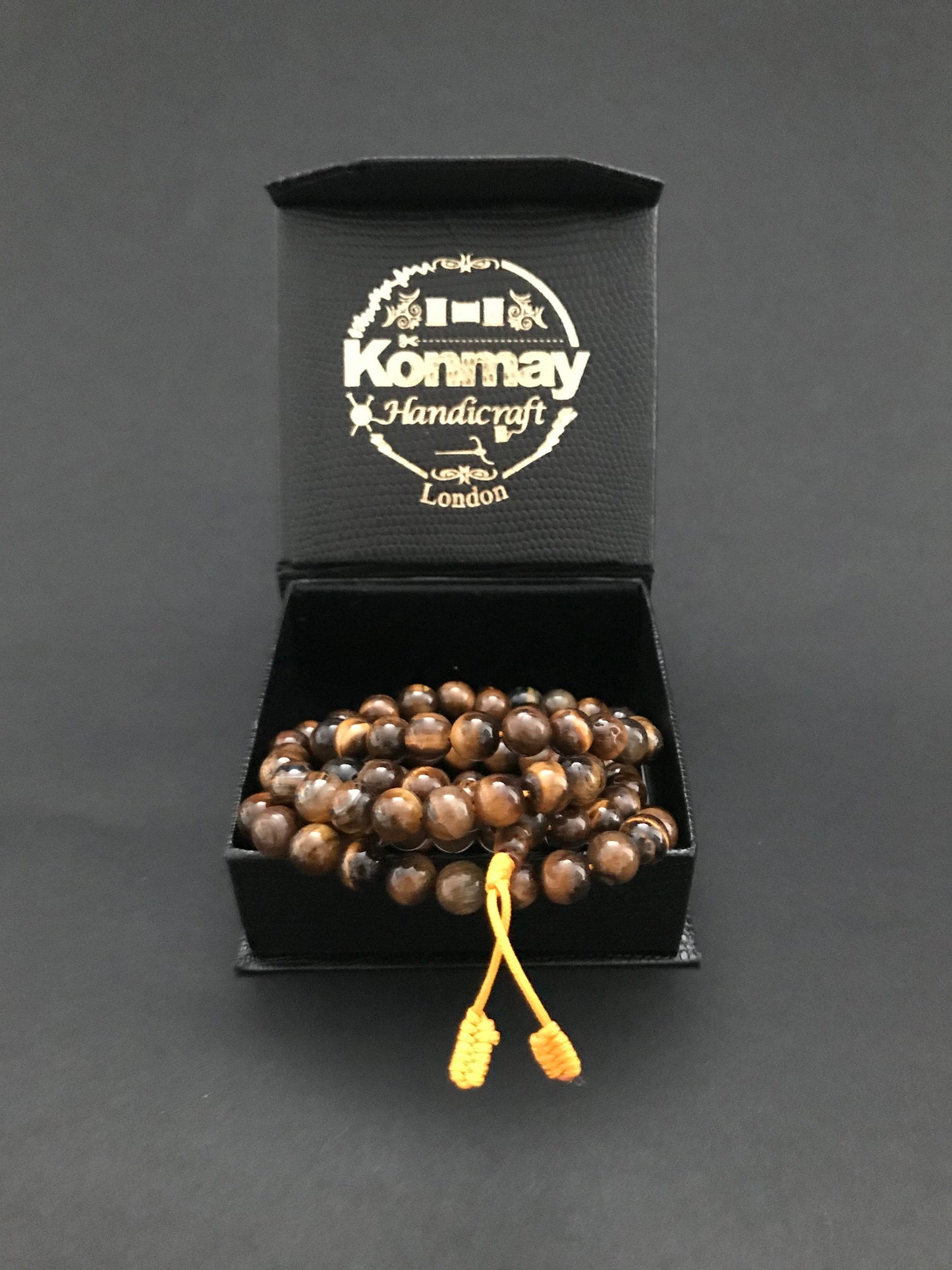 Handmade Tiger Eye Mala - Konmay London