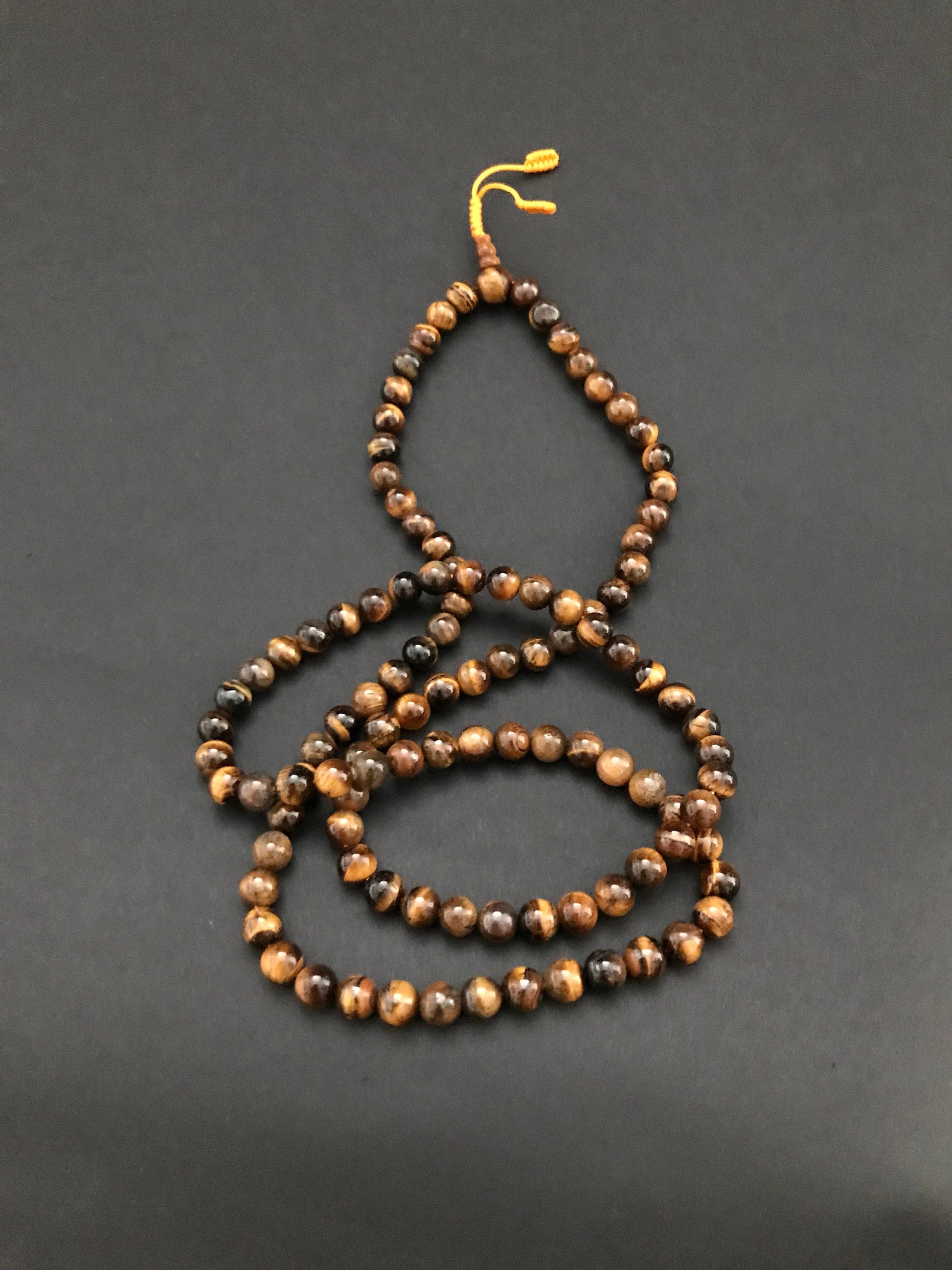 Handmade Tiger Eye Mala - Konmay London