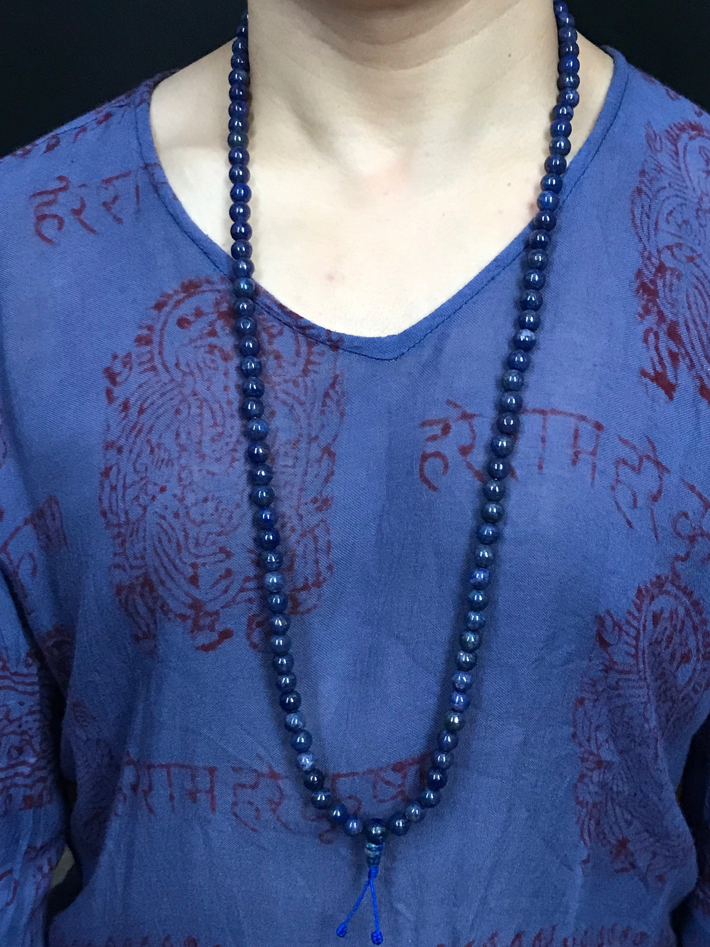 Lapis Lazuli Mala - Konmay London