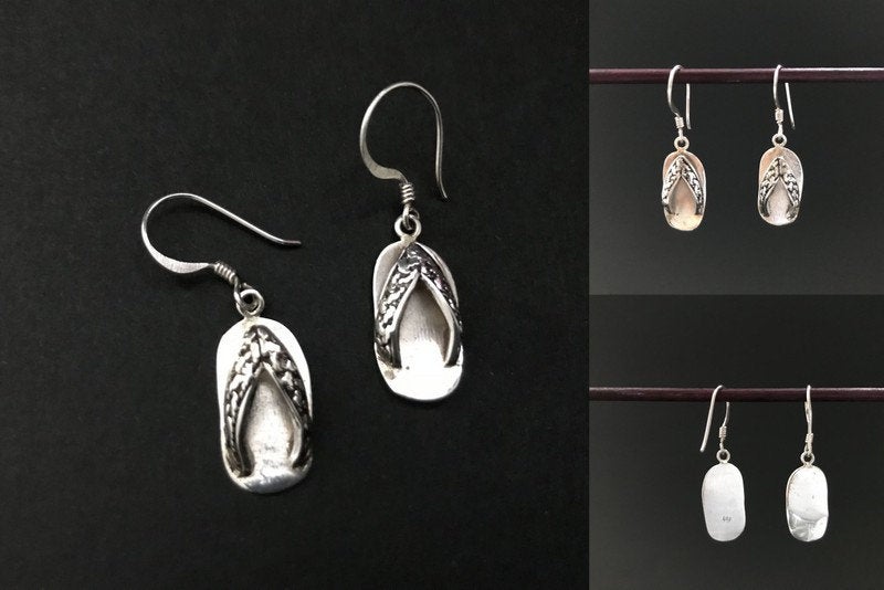 Handmade Flip Flops Design Earrings - Konmay London