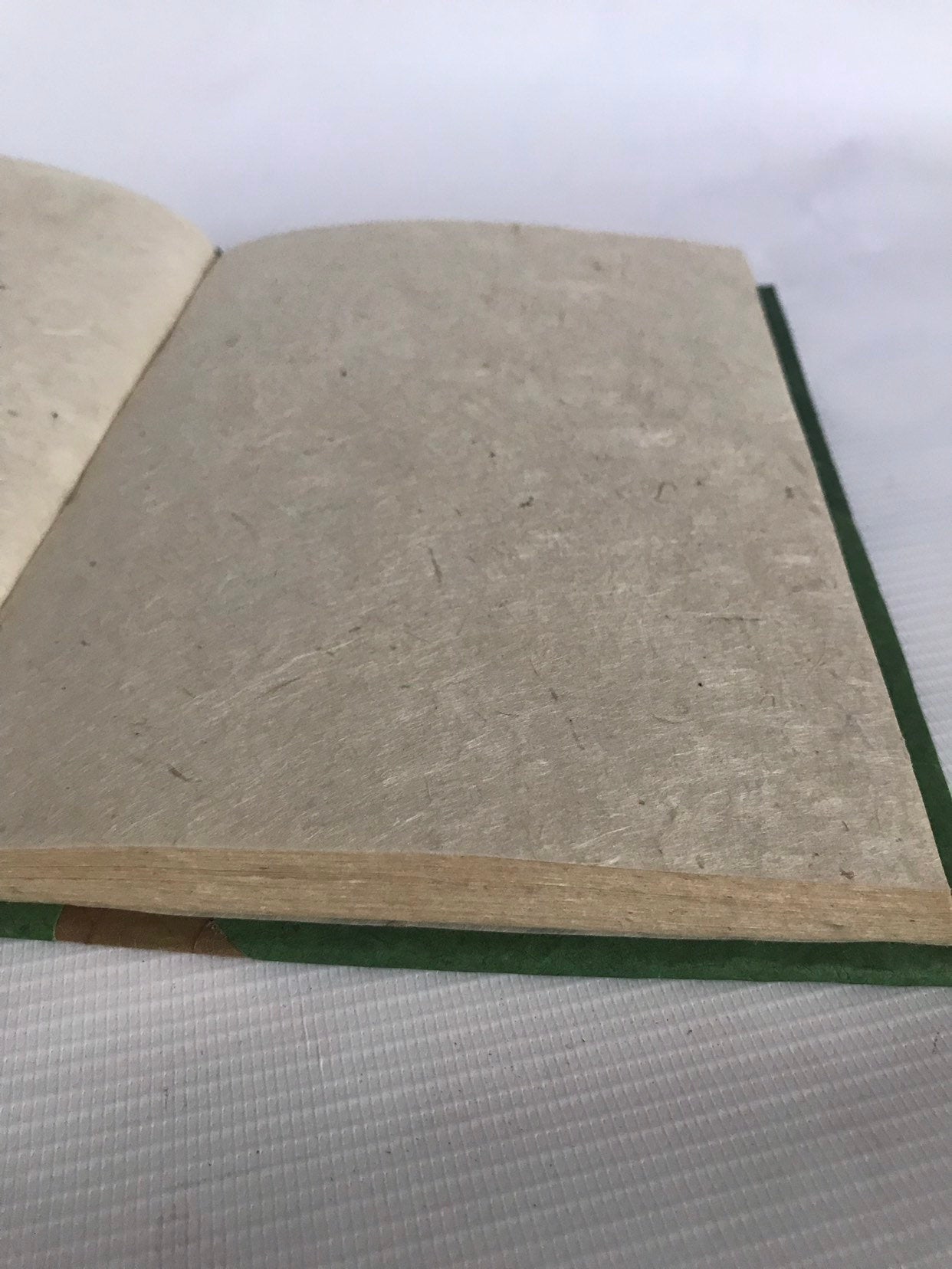 Personalised Natural Dry Leaf Cover Journal / Notebook - Konmay London
