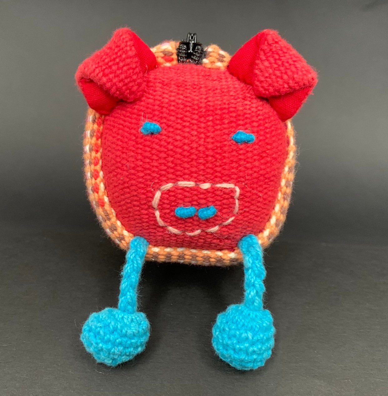 Handmade Pig Pencil Case - Konmay London