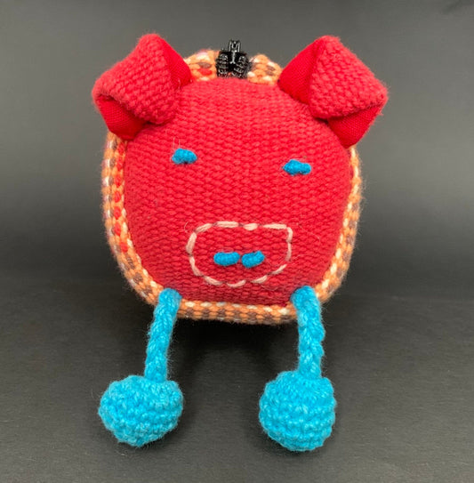 Handmade Pig Pencil Case - Konmay London