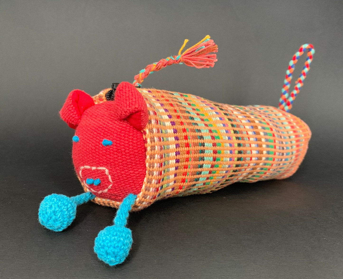 Handmade Pig Pencil Case - Konmay London