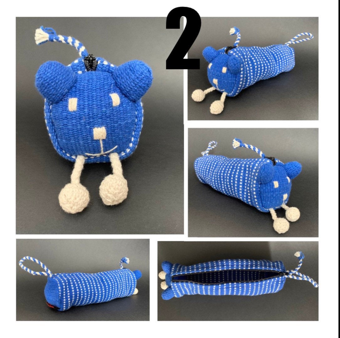 Handmade Teddybear Pencil Case - Konmay London