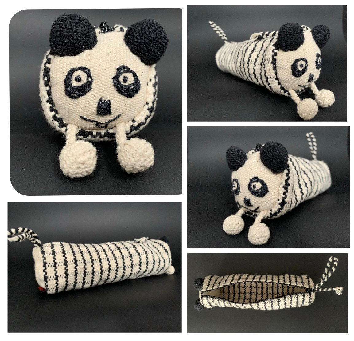 Handmade Panda Pencil Case - Konmay London