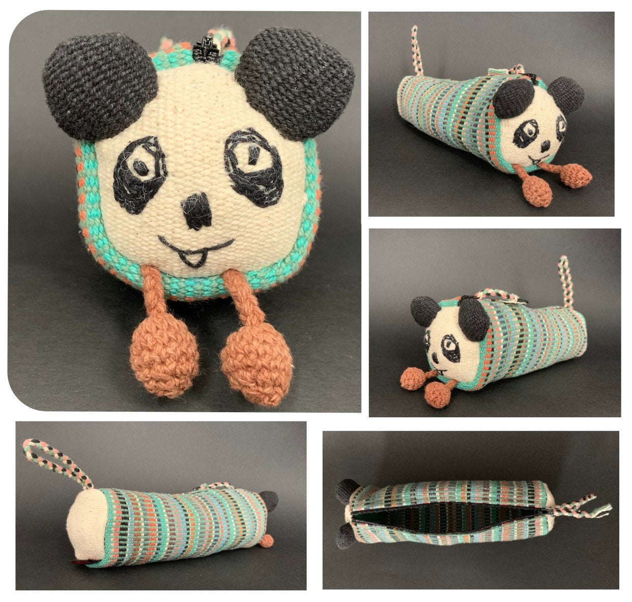Handmade Panda Pencil Case - Konmay London