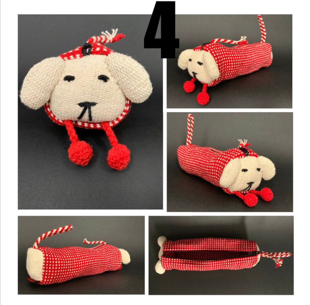 Handmade Dog Puppy Pencil Case - Konmay London