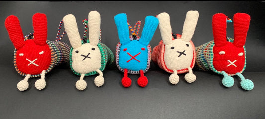 Handmade Rabbit Bunny Pencil Case - Konmay London