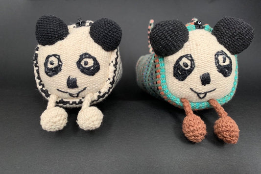 Handmade Panda Pencil Case - Konmay London
