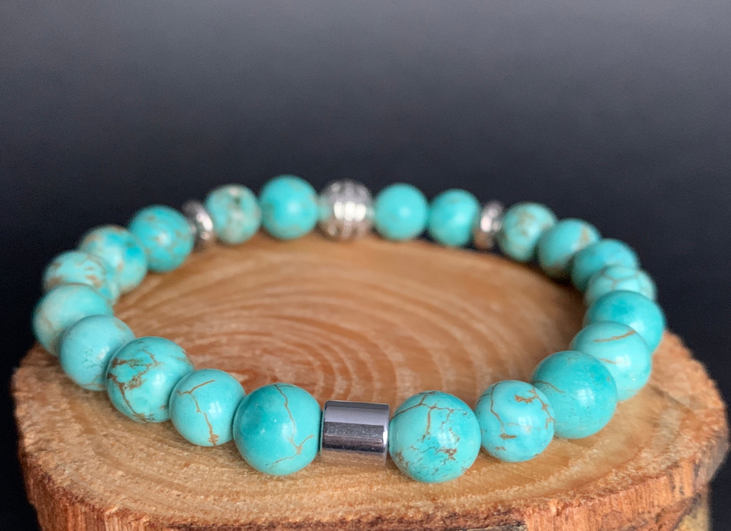 Handmade Turquoise Men Women Bracelet - Konmay London