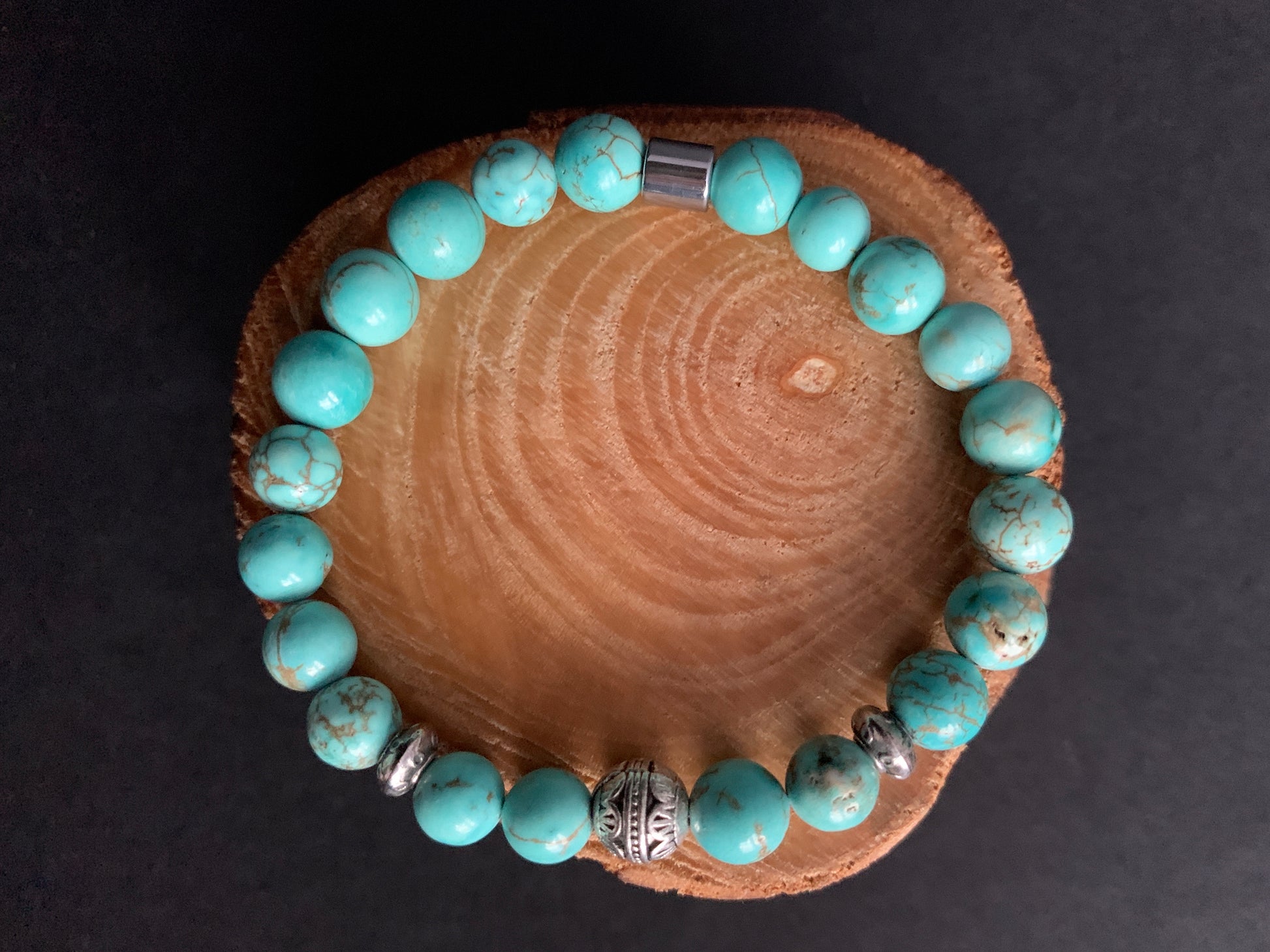 Handmade Turquoise Men Women Bracelet - Konmay London