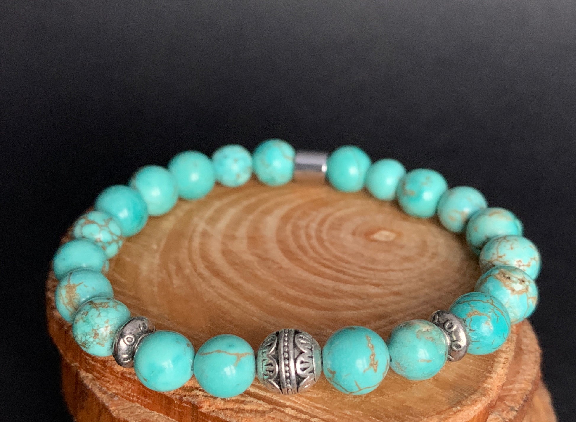 Handmade Turquoise Men Women Bracelet - Konmay London
