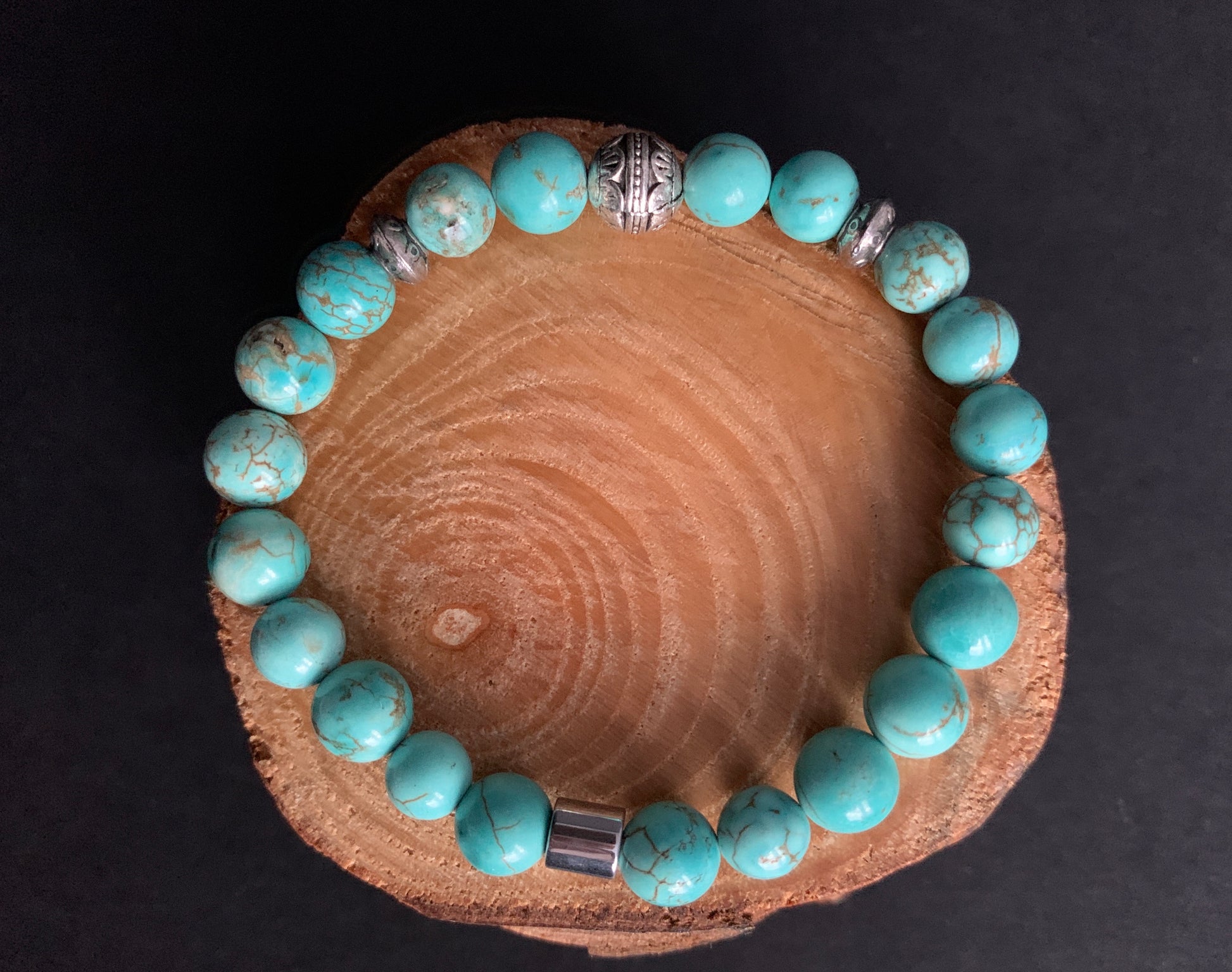 Handmade Turquoise Men Women Bracelet - Konmay London