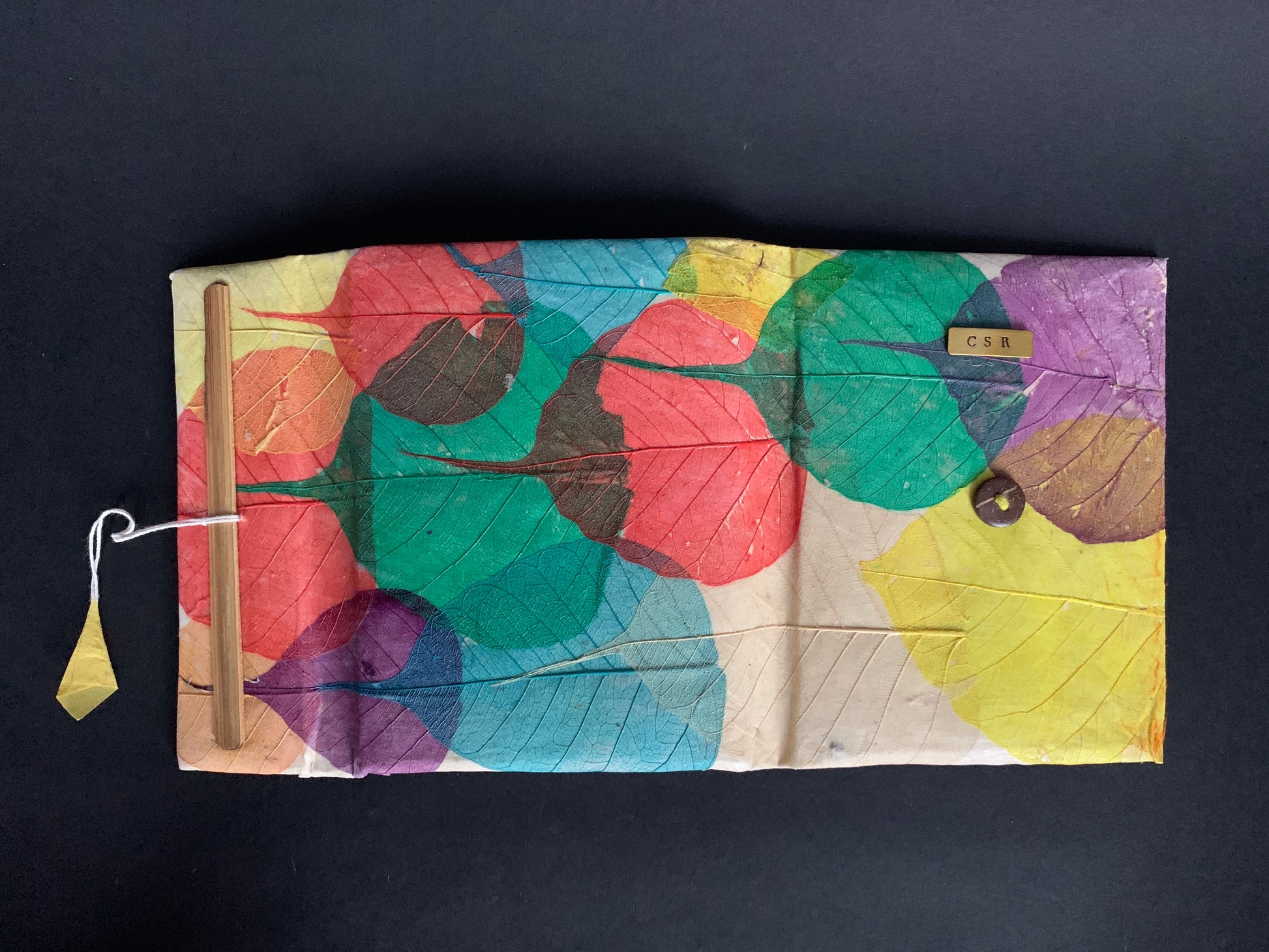 Personalised Leaf Collage Journal / Notebook - Konmay London