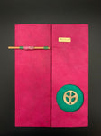 Personalised Peace Slide Lock Journal / Notebook