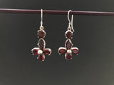 Handmade Amethyst & Peridot/ Citrine/ Garnet Earrings - Konmay London
