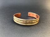 Handmade Copper and Brass Healing Energy Bracelet - Konmay London