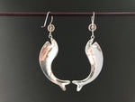 Handmade Filigree Fish Silver Earrings - Konmay London
