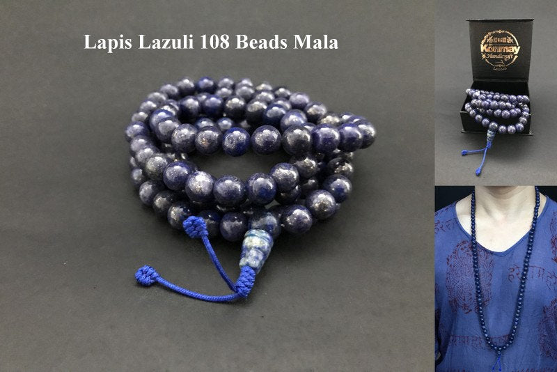 Lapis Lazuli Mala - Konmay London