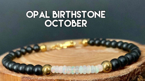 Opal Onyx Hematite Womens Bracelets - Konmay London