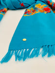 Handmade Personalised Initials Embroidery Scarf - Konmay London